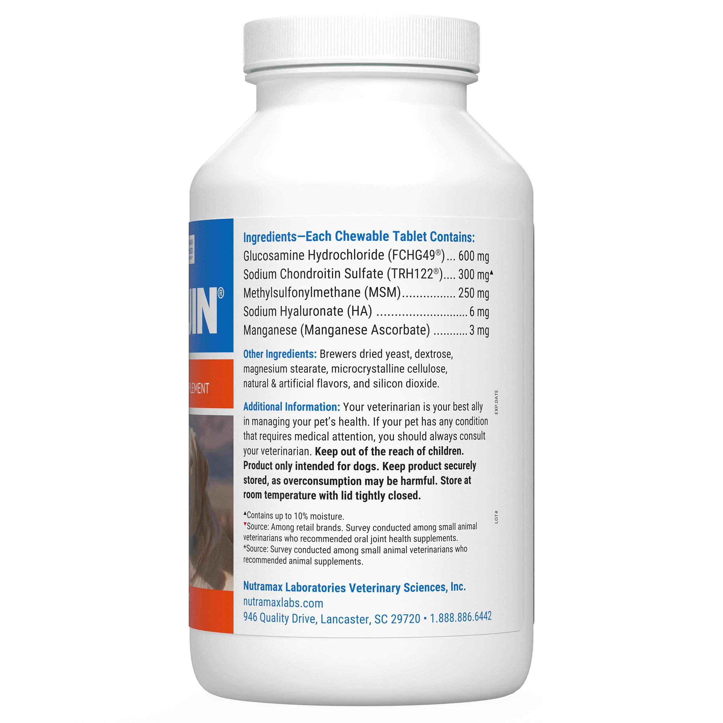 Nutramax Cosequin Joint Health Supplement Plus MSM and HA, 180ct