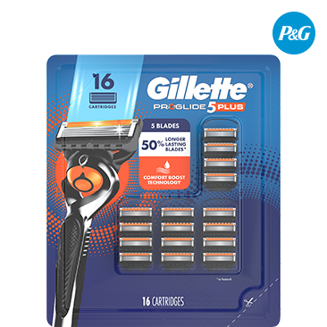 Gillette® ProGlide 5 Plus Razor Cartridges