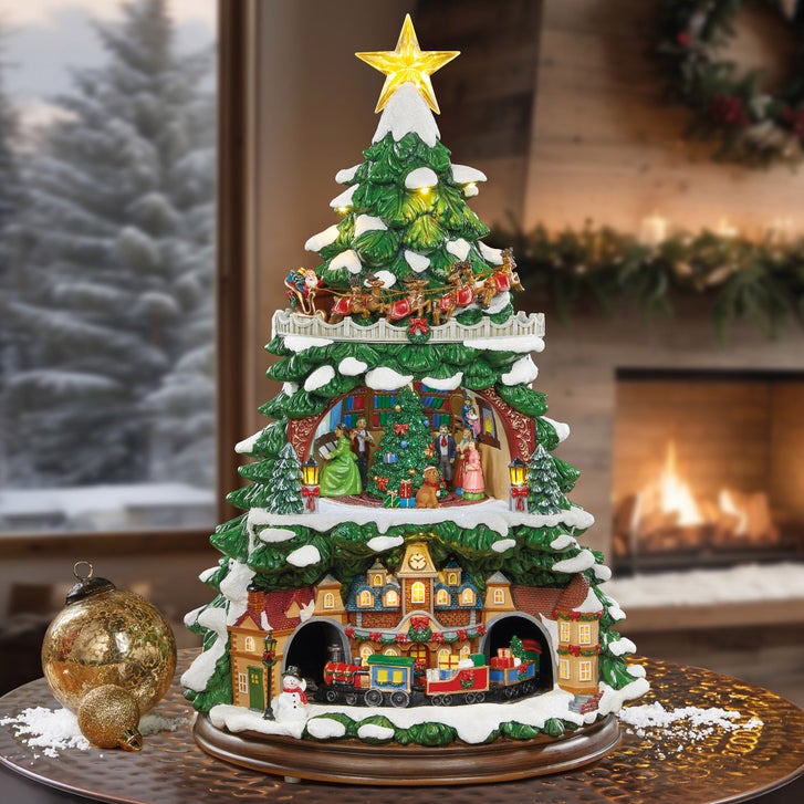 Animated Christmas Tree with Lights and Music | Costco