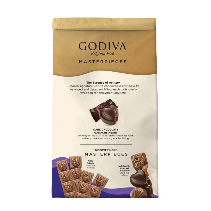 Godiva Dark Chocolate Ganache Hearts, 4-pack, 59.2 oz. Total | Costco