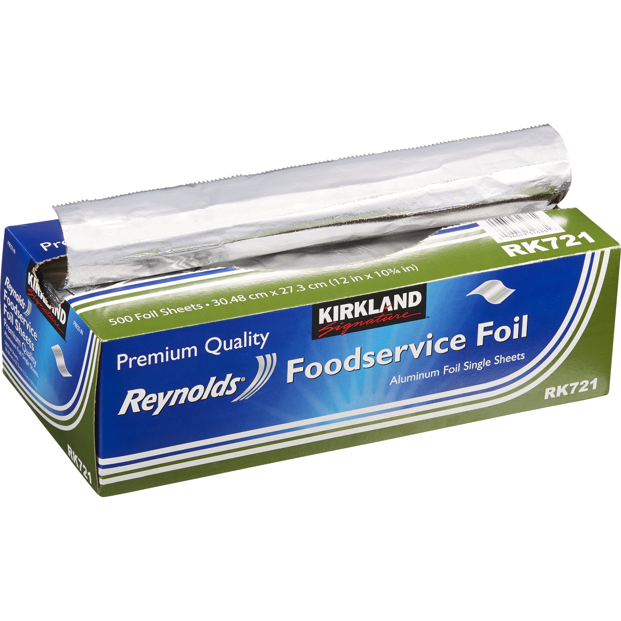 Kirkland Signature Aluminum Foil Single Sheets, 12