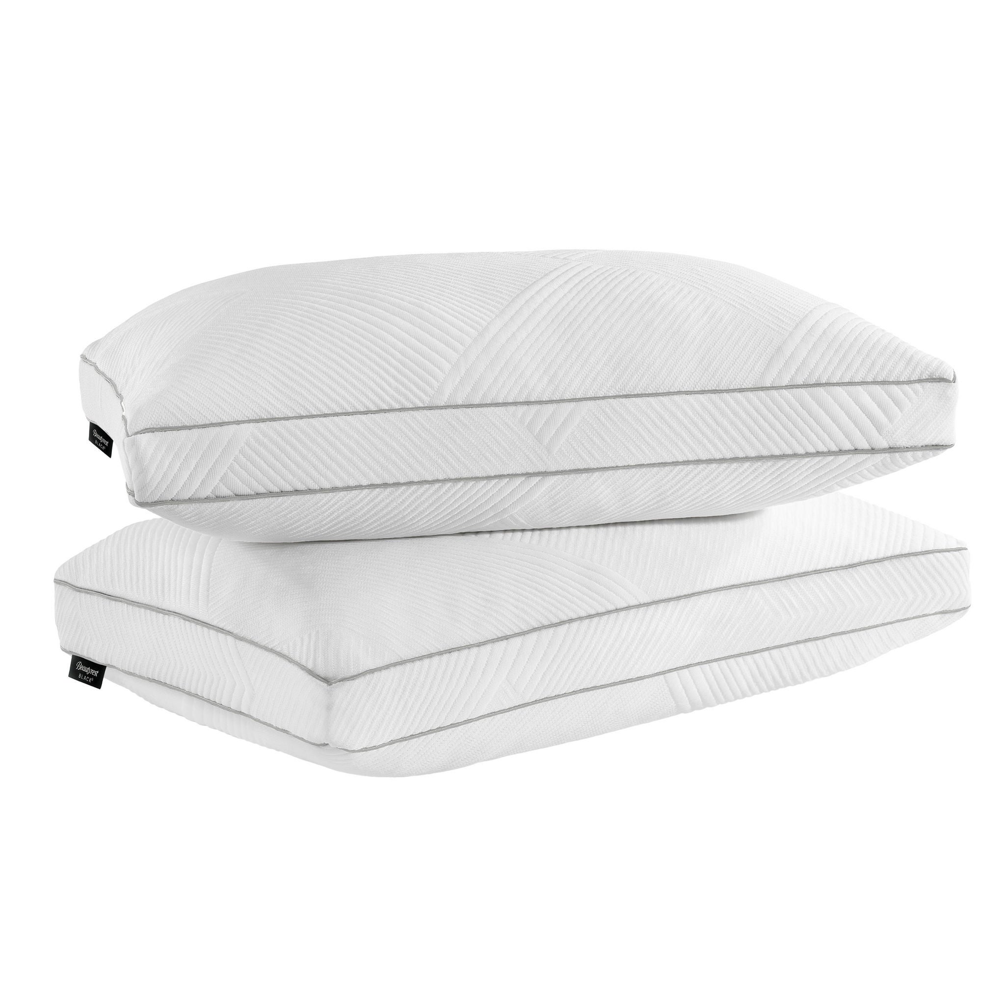 BEAUTYREST BLACK FOAM & FIBER BLENDED PILLOW 2PK