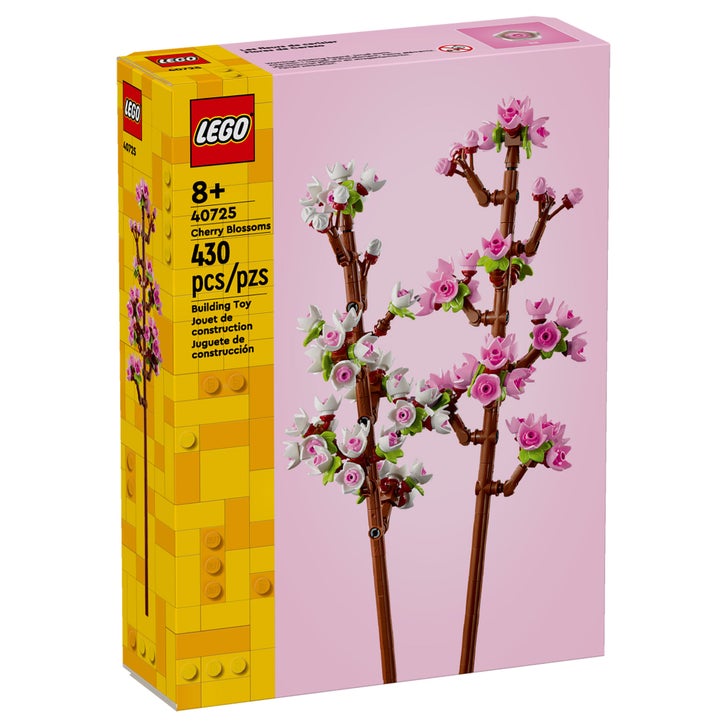 LEGO Cherry Blossoms Celebration Gift, White and Pink Cherry
