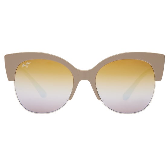 Maui Jim Mariposa DGS817-24F Silver Mink with Silver Dual Mirror