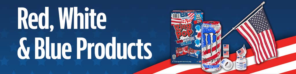 Red, White & Blue Products