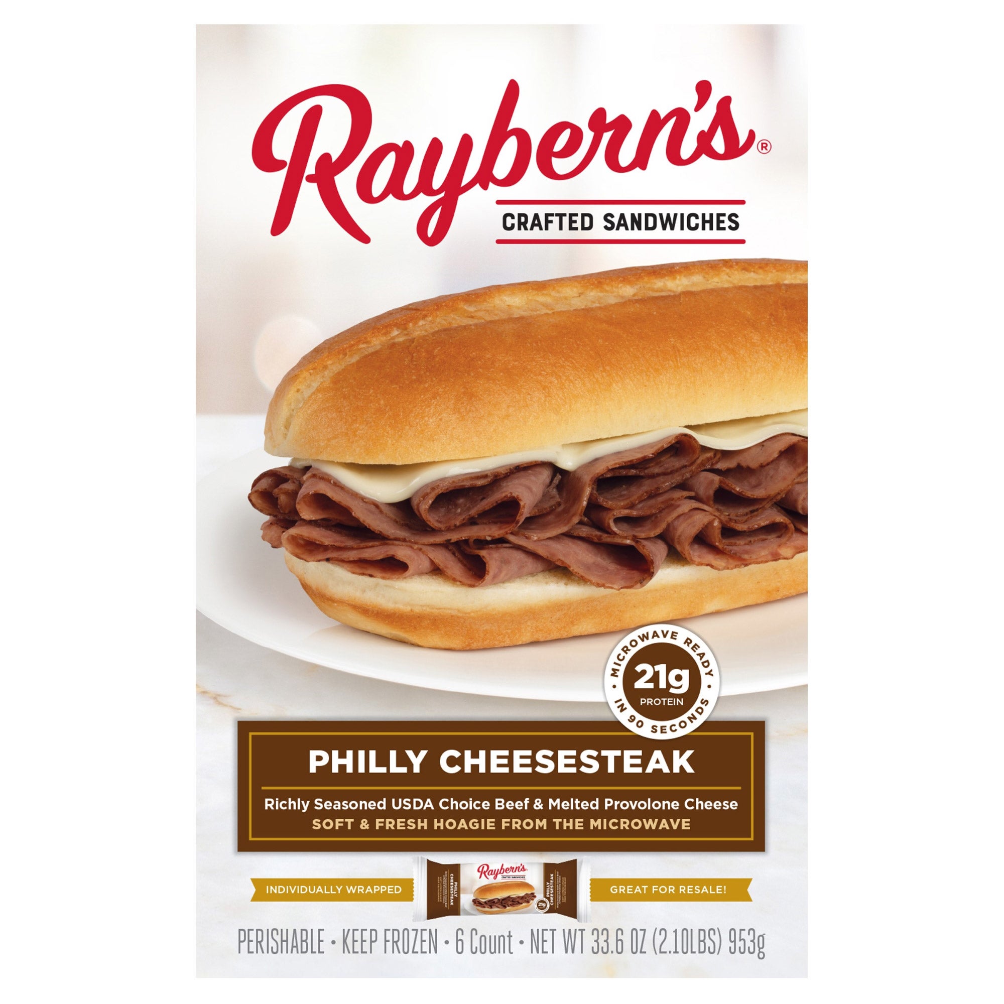 RAYBERN'S PHILLY CHEESESTEAK 6/5.6 OZ