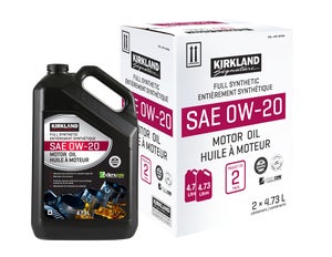 Kirkland Signature 0W20 Full Synthetic Motor Oil 2-pack
