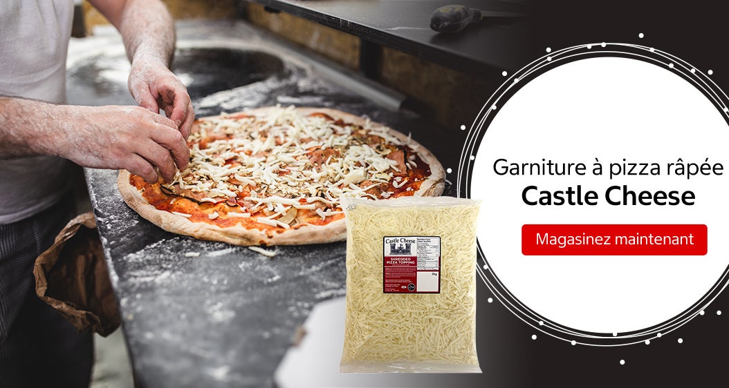 Garniture à pizza râpée Castle Cheese Magasinez Maintenant