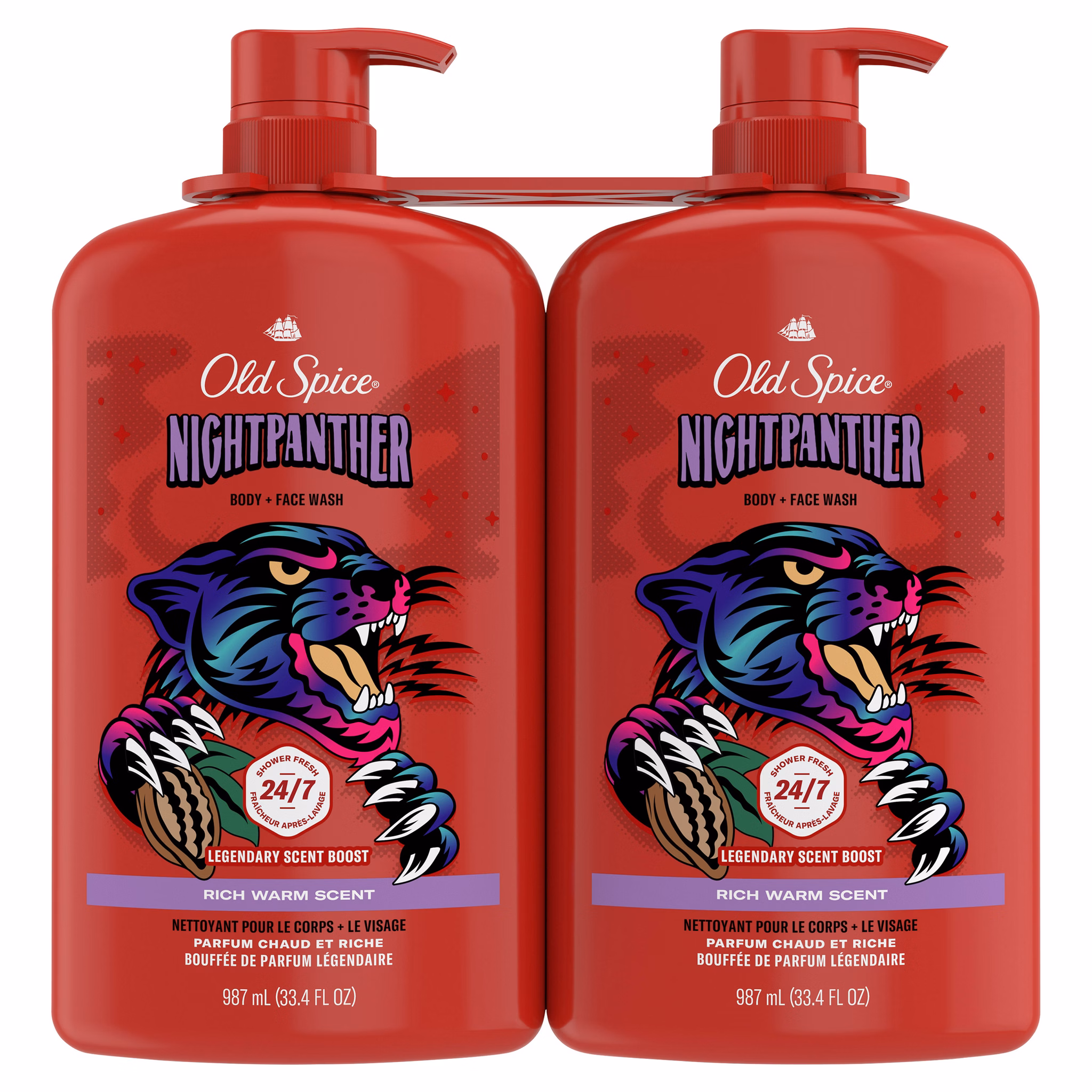 Old Spice Night Panther body wash