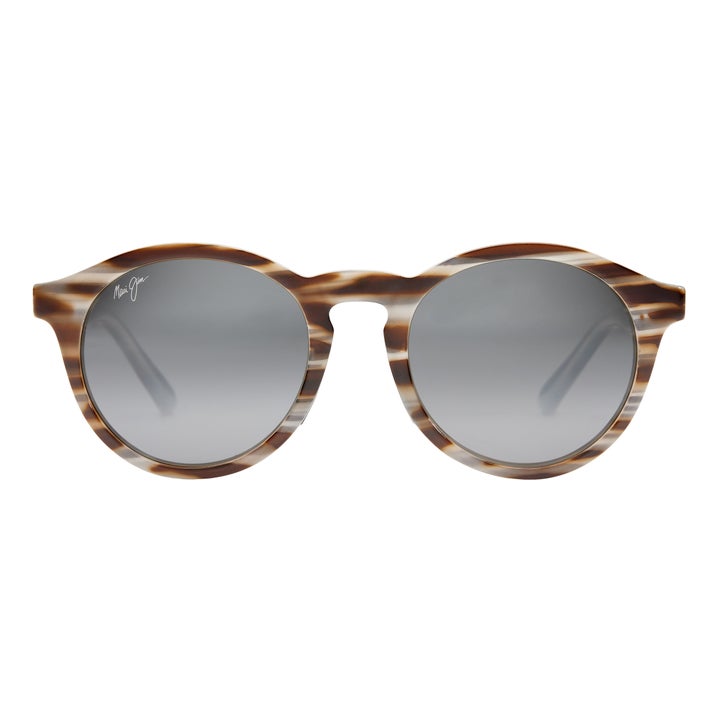 Maui Jim Pineapple 784-14D Slate Grey and Brown Stripe Neutral