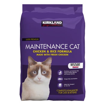 Kirkland Signature Chicken and Rice Cat Food 25 lbs.