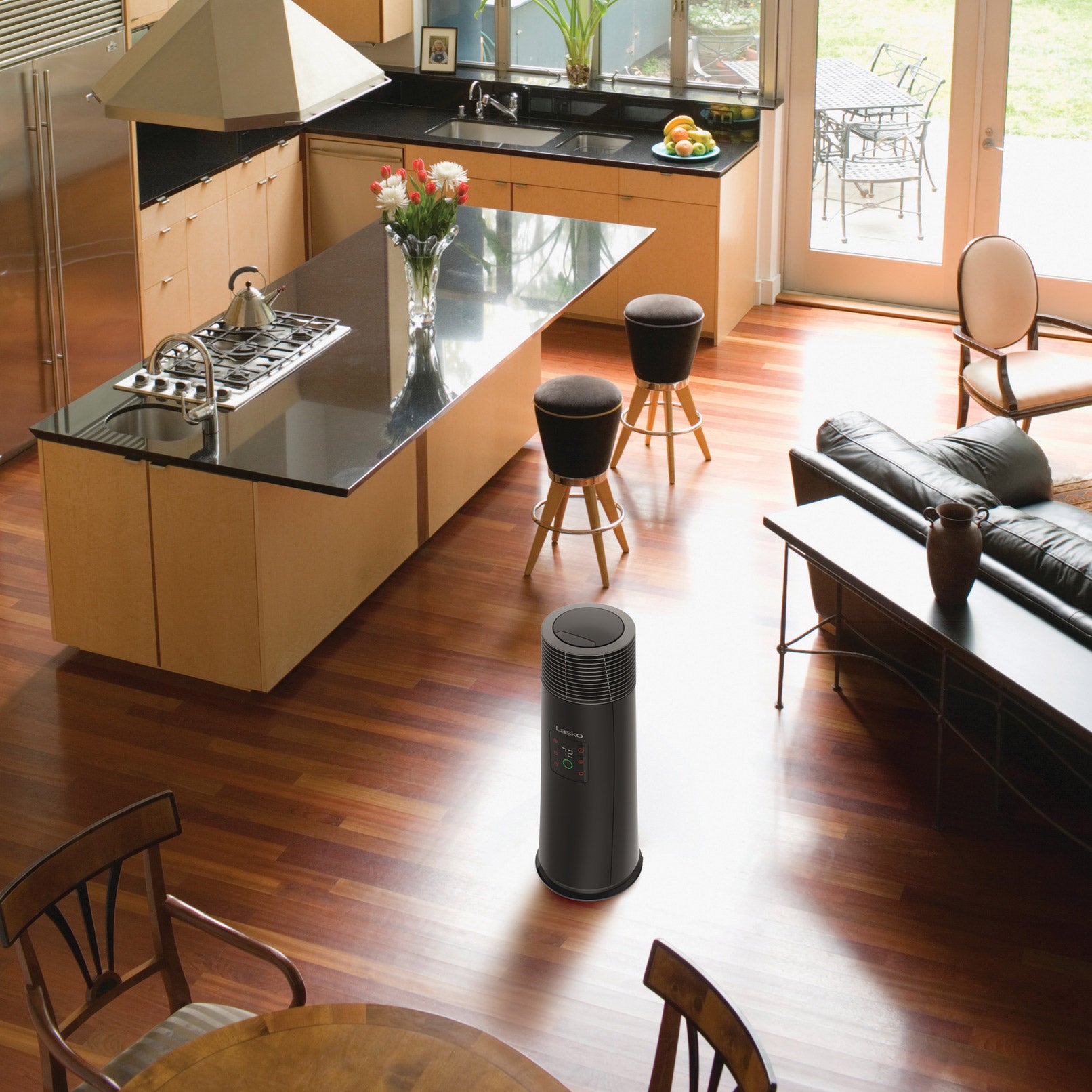 Lasko 24 Inch Ceramic Tower Heater with Full Circle Warmth | Costco