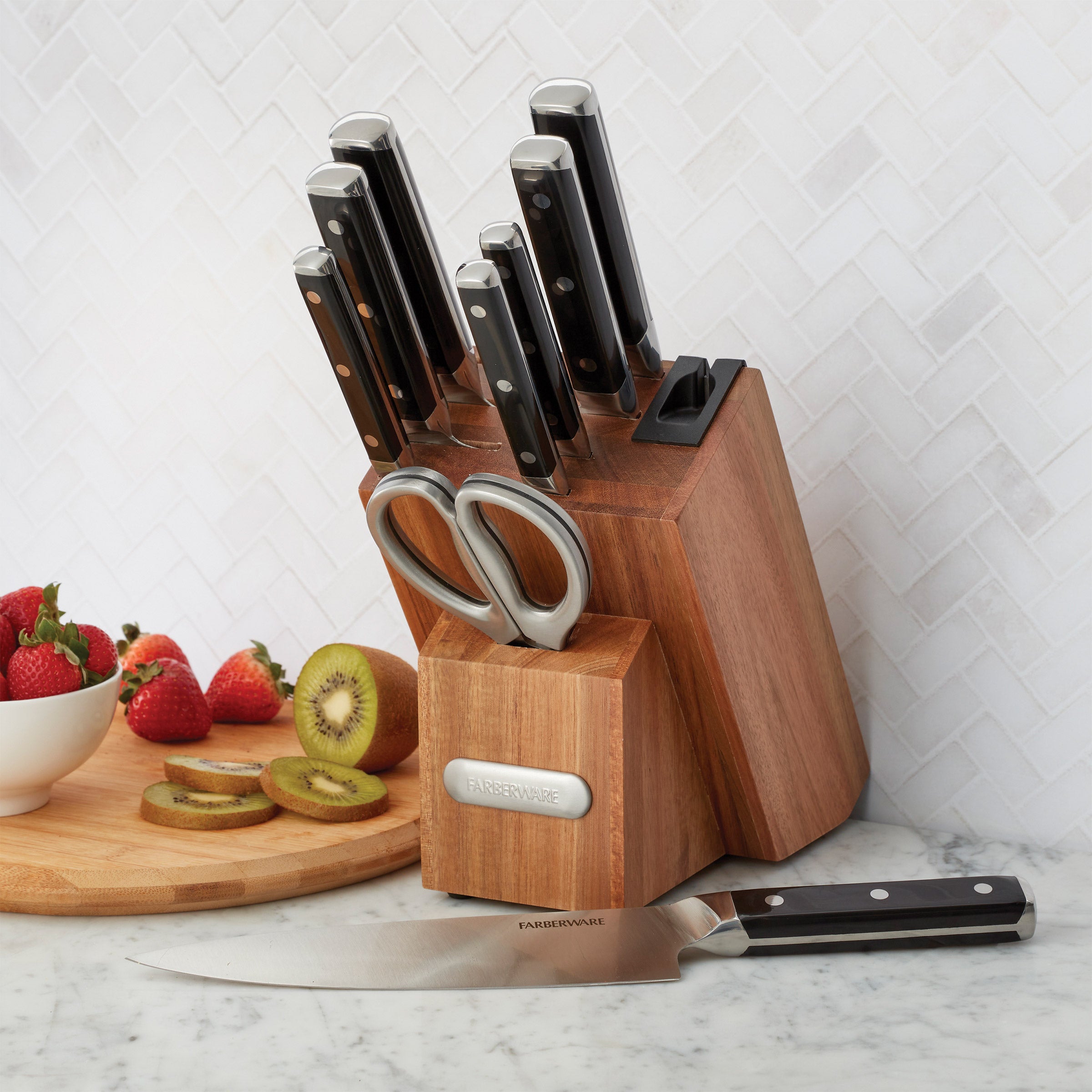 Farberware 10-piece Forged German Steel Cutlery Set | Costco