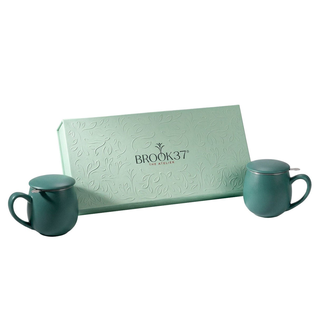 Brook 37 Ambrosia Giftbox Loose Leaf Tea Collection with Silver