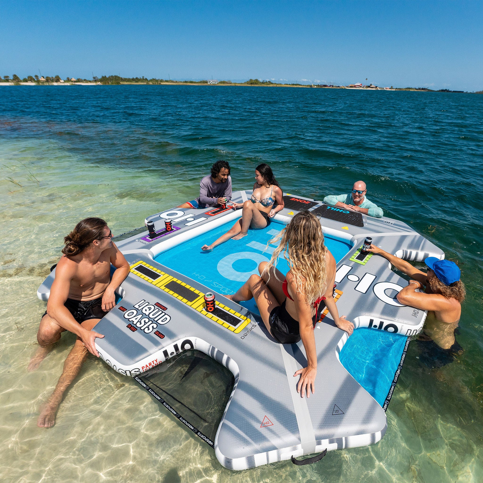 HO Sports Liquid Oasis 10’ Inflatable Lounge