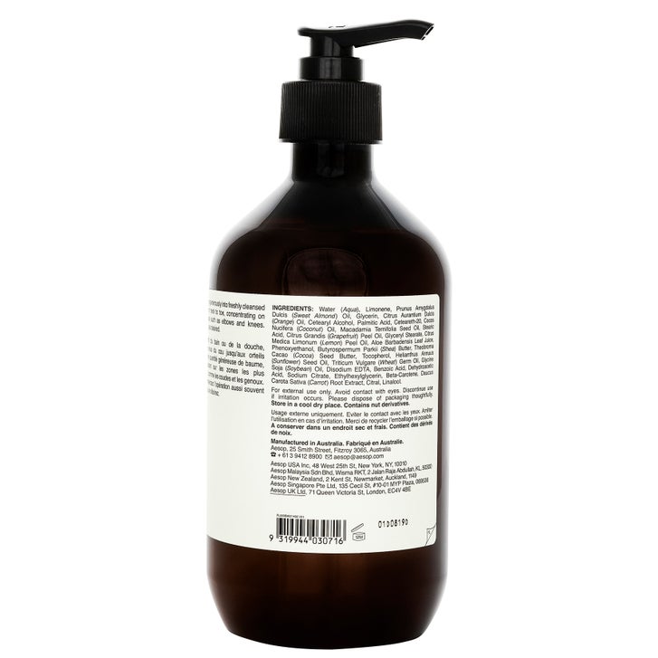 Aesop Rind Concentrate Body Balm, 500 mL | Costco
