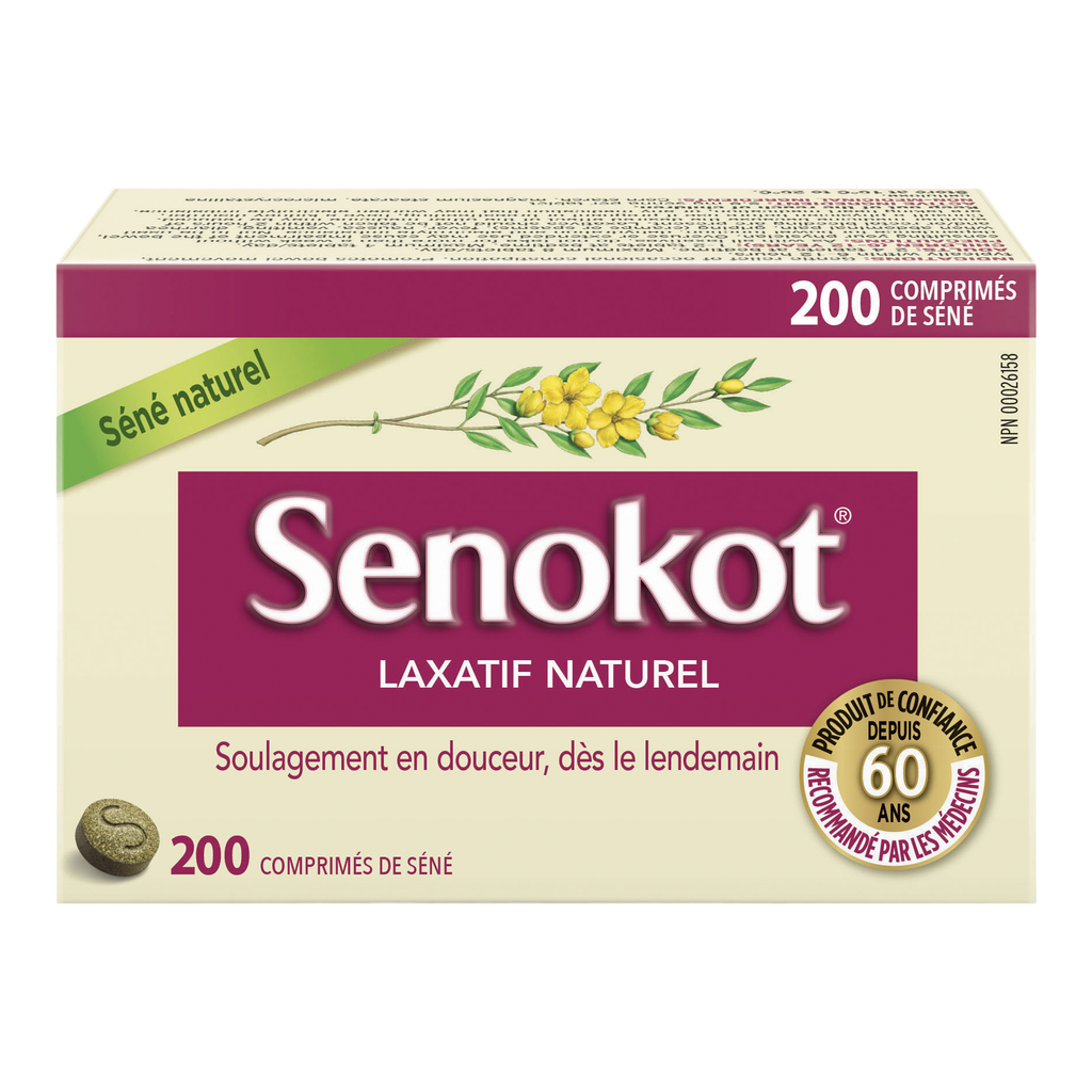 tobacco natural laxative Senokot Natural Laxative, 200 Senna tablets
