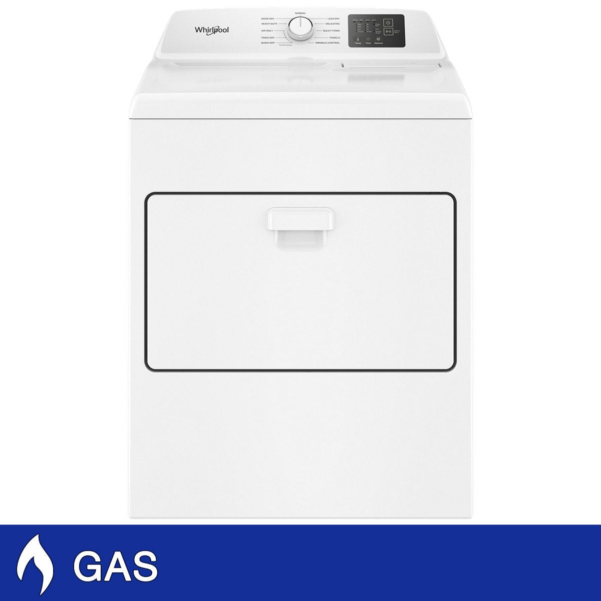 Whirlpool 7.0 cu. ft. Gas Dryer with AutoSensing