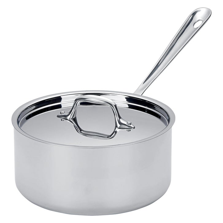 All-Clad 10-piece Tri-Ply Stainless Steel Cookware Set | Costco