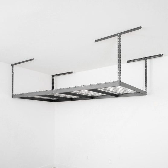 SafeRacks Super Duty 4 ft x 8 ft Overhead Garage Storage Rack and ...