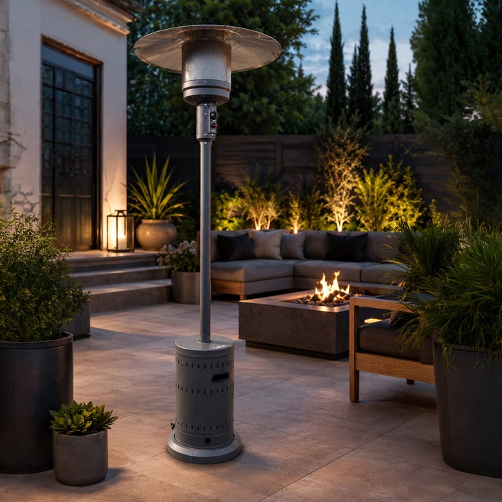 電気ヒーター FIRE SENCE ELECTRIC PATIO HEATER Fire Sense Patio Heater | Costco