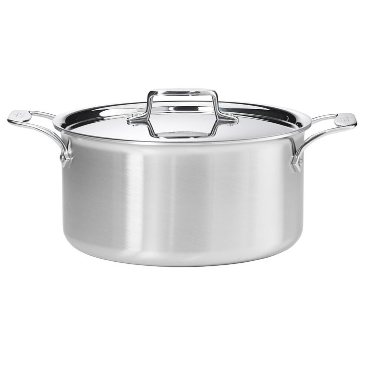 All-Clad D5 Brushed Stainless Steel 14-piece Cookware Set | Costco