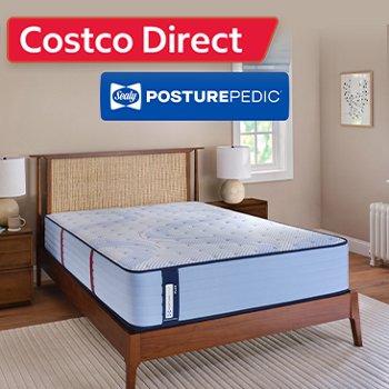 Sealy Posturepedic Plus Prosser Hills 12” Firm Tight Top Mattress, Queen