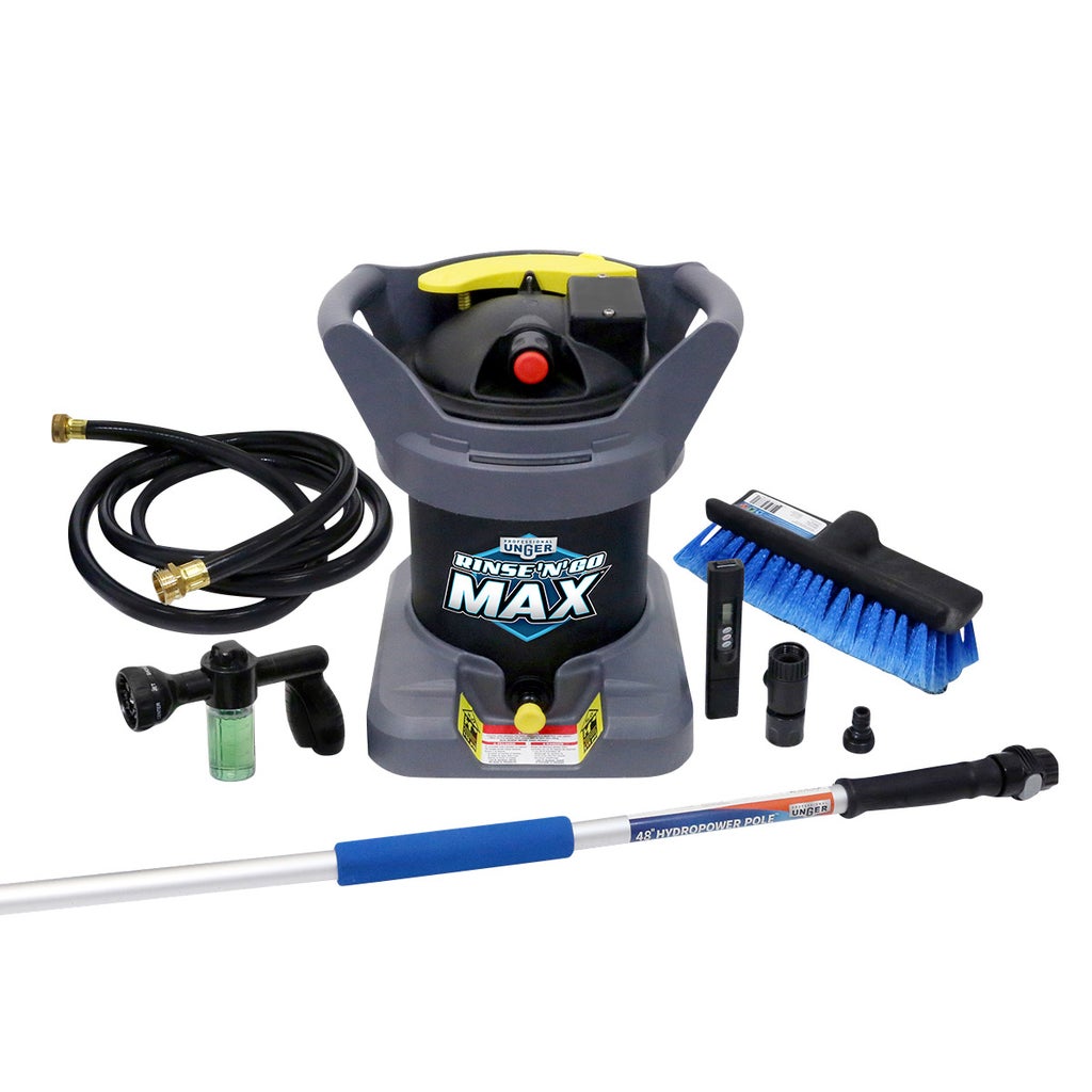 UNGER SPOTLESS CAR WASH ウンガー スポットレス Unger Professional Rinse 'n' Go MAX Spotless Car Wash System