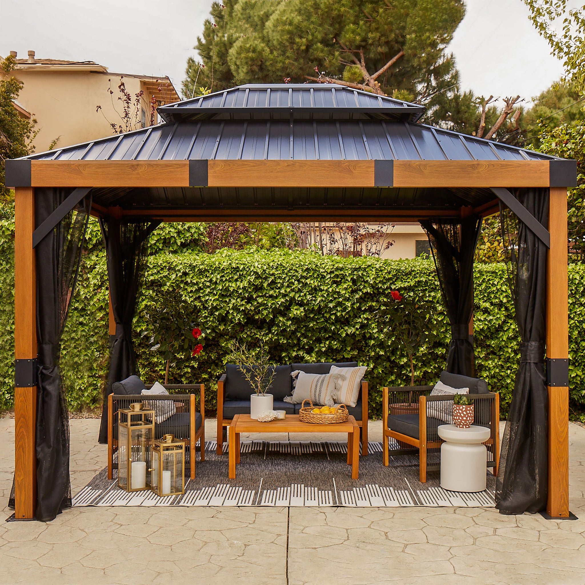 Sojag Fontana Sun Shelter 10' x 12' | Costco