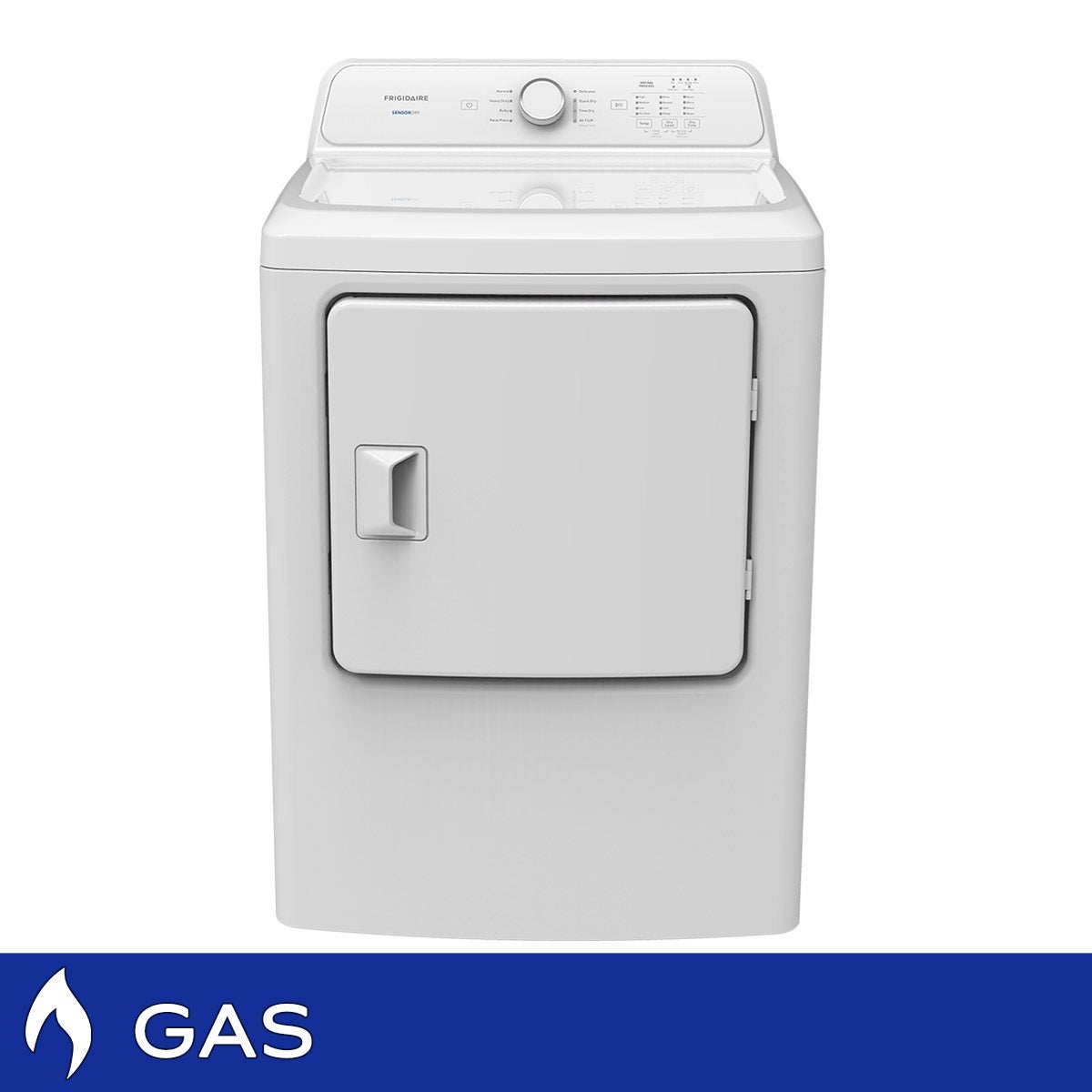 Frigidaire 7.0 cu. ft. Gas Dryer with SensorDry Technology