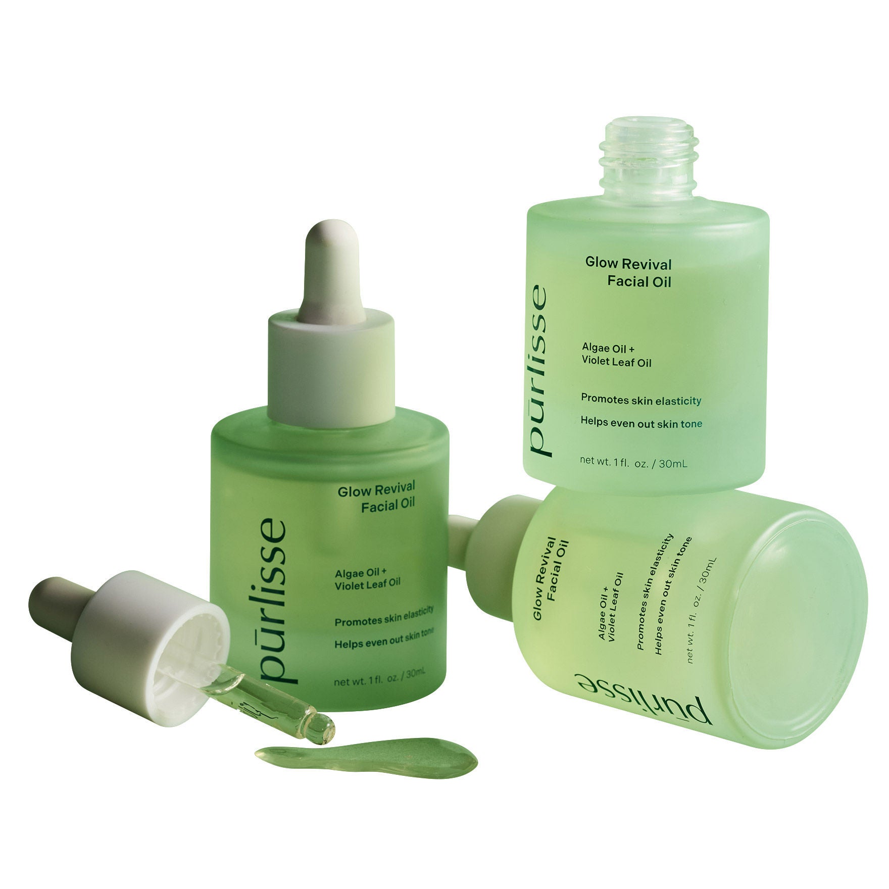 美容液 Green Belle AAA Skin Oil 45ml purlisse Glow Revival Facial Oil, 1 fl oz | Costco