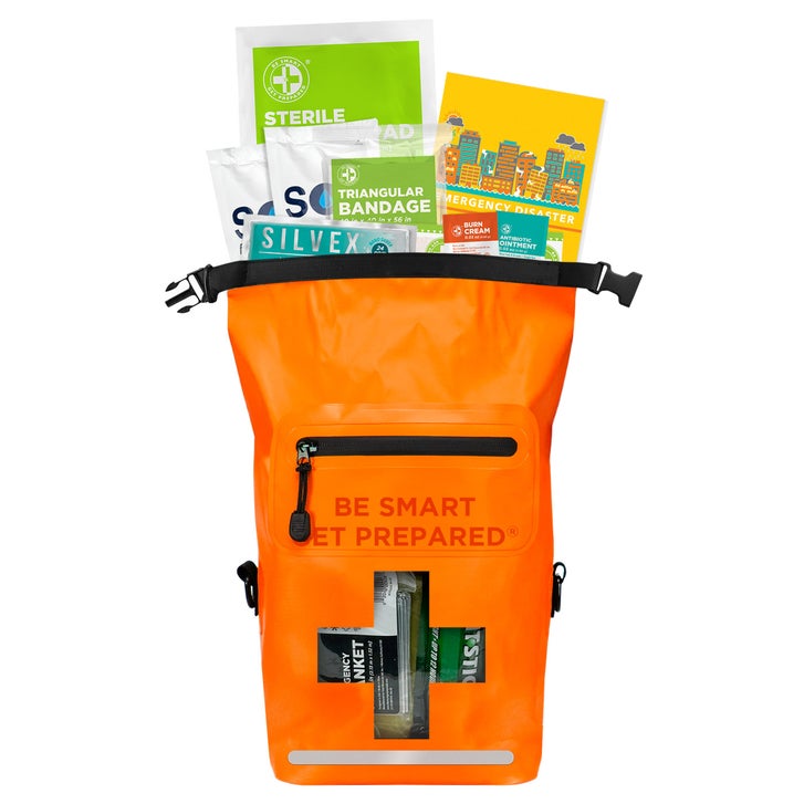 Be Smart Get Prepared Emergency Prep & Go Survival Kit, 93-pieces