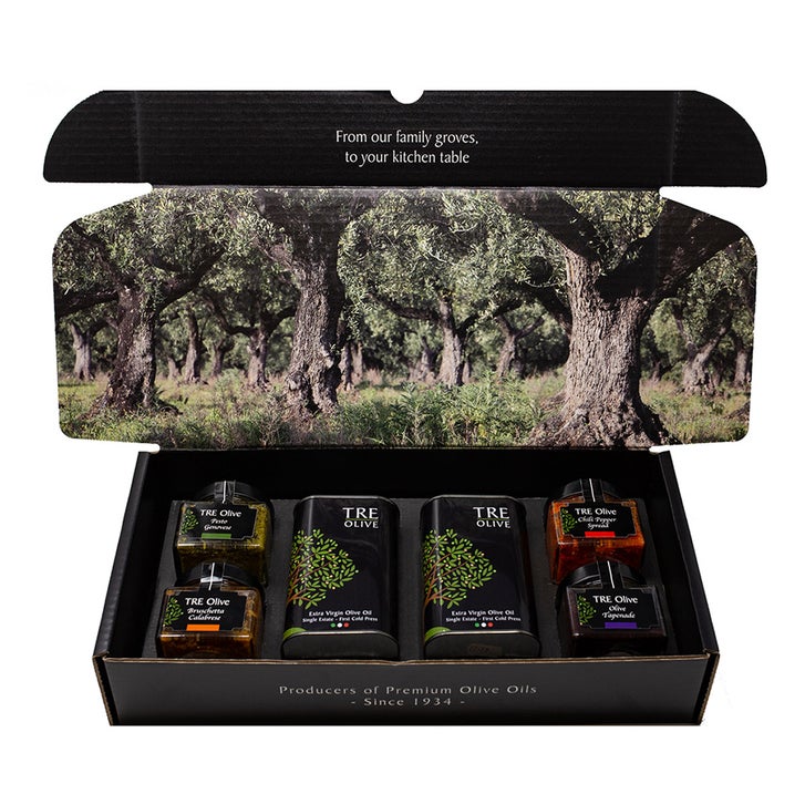 TRE Olive Oil Calabrian Gift Box | Costco