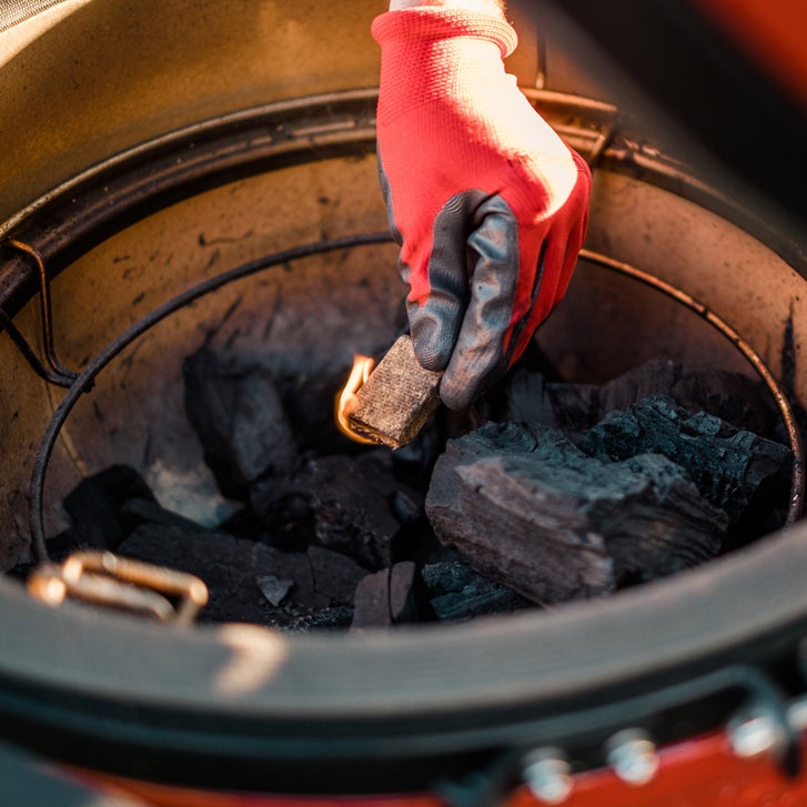 Kamado Joe Big Block XL Lump Charcoal & Firestarter Bundle, 40 lbs