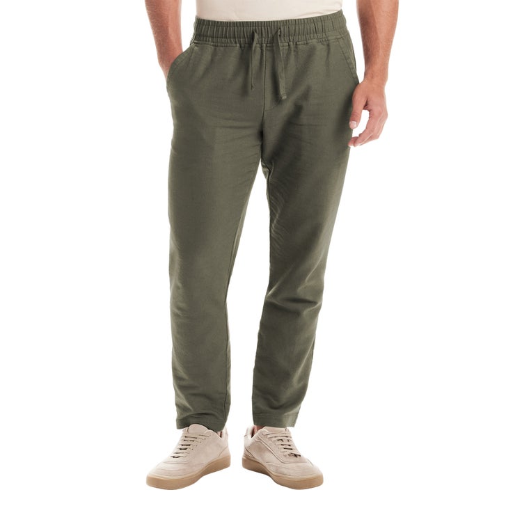 Vintage and Black Men's Linen Pull-On Pant | Costco