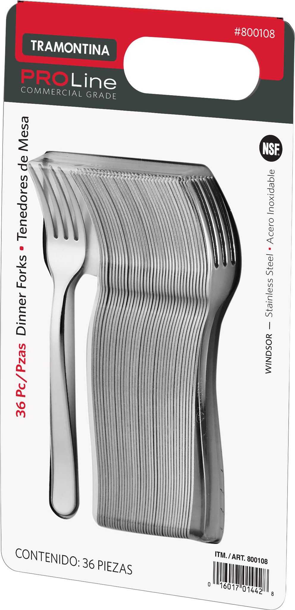 Tramontina ProLine Windsor Dinner Fork, Stainless Steel 36 ct | Costco Tramontina ProLine Windsor Dinner Fork, Stainless Steel 36 ct | Costco
