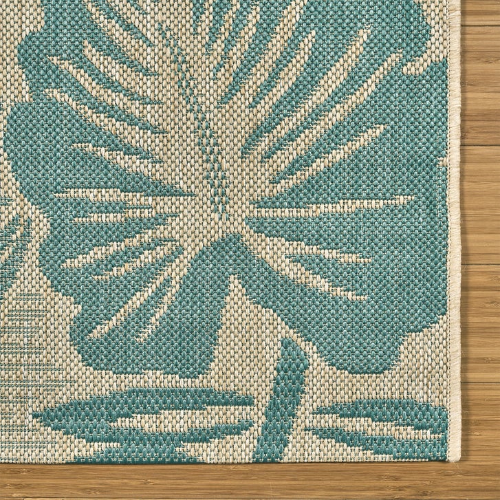 Reyn Spooner Indoor/Outdoor Area Rug, Kameo Oasis, 7’10” x 10’ | Costco