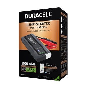 DURACELL ジャンプスターター 1100AMP 本体 Duracell 1100 Peak Amps Bluetooth Lithium-Ion Jump-Starter | Costco