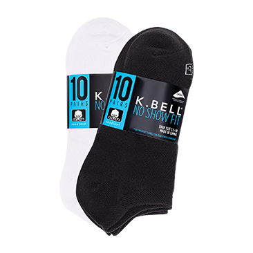 K. Bell Women's No-Show Socks