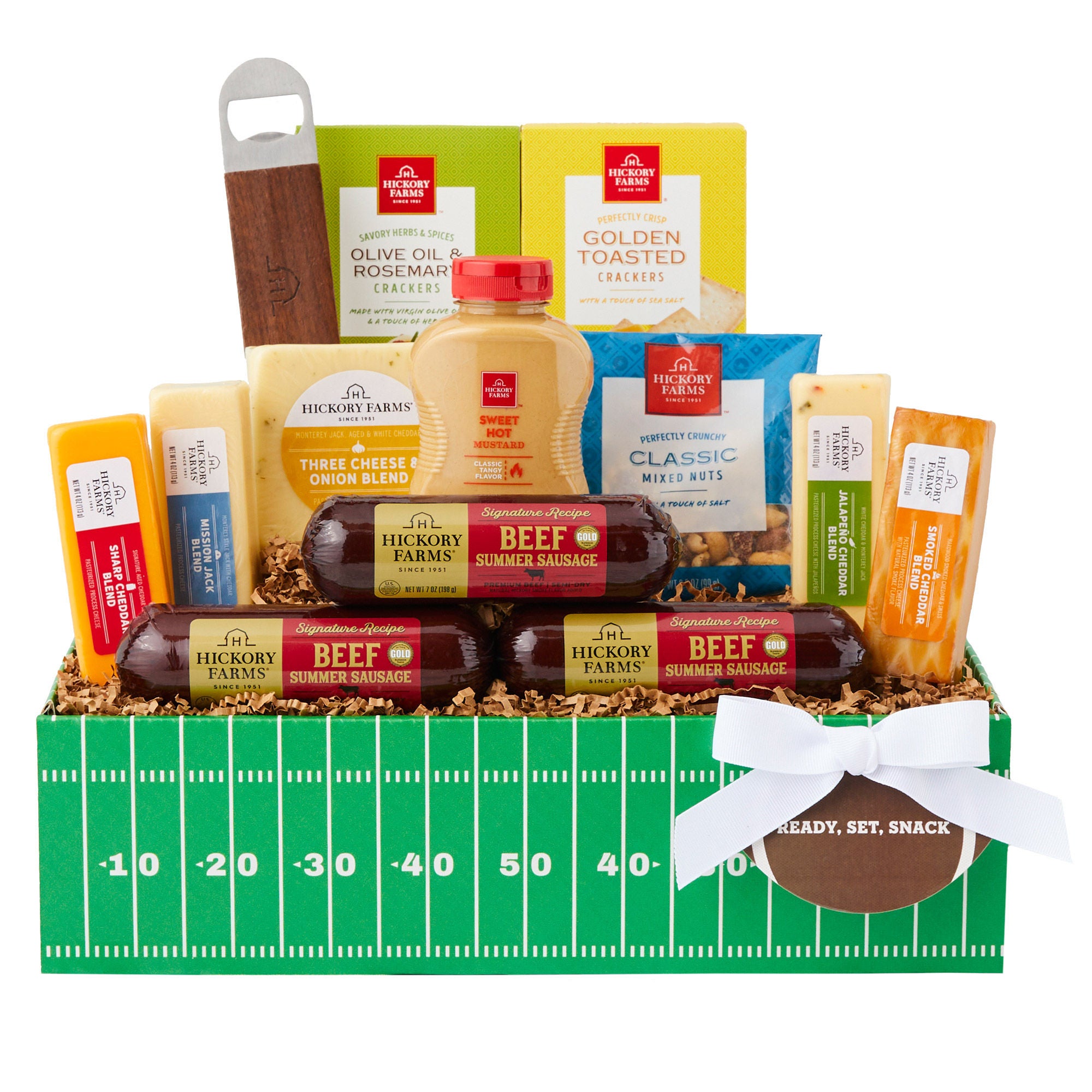 Hickory Farms Game Day Favorites Gift Box, 3.781 lbs Total | Costco
