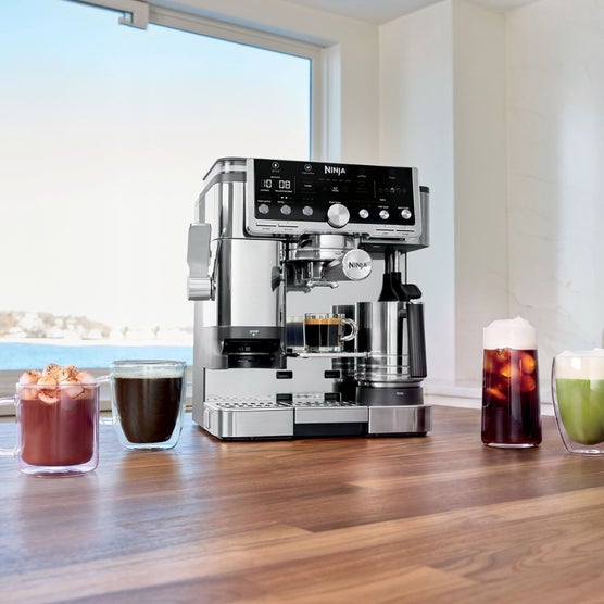 Ninja Luxe Café Pro Espresso Machine with Coffee, Cold Brew, Hot Water ...