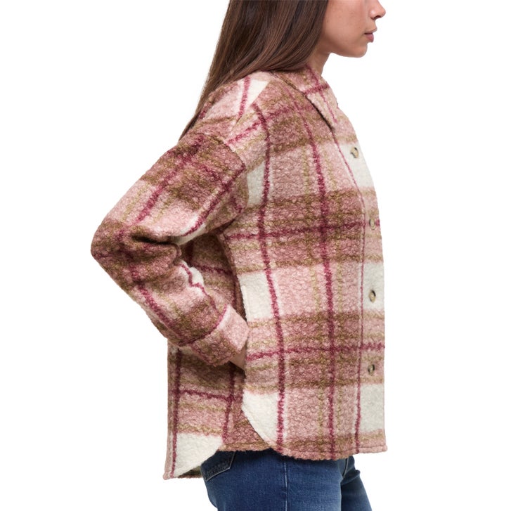 Orvis Women's Plaid Boucle Shirt Jacket | Costco