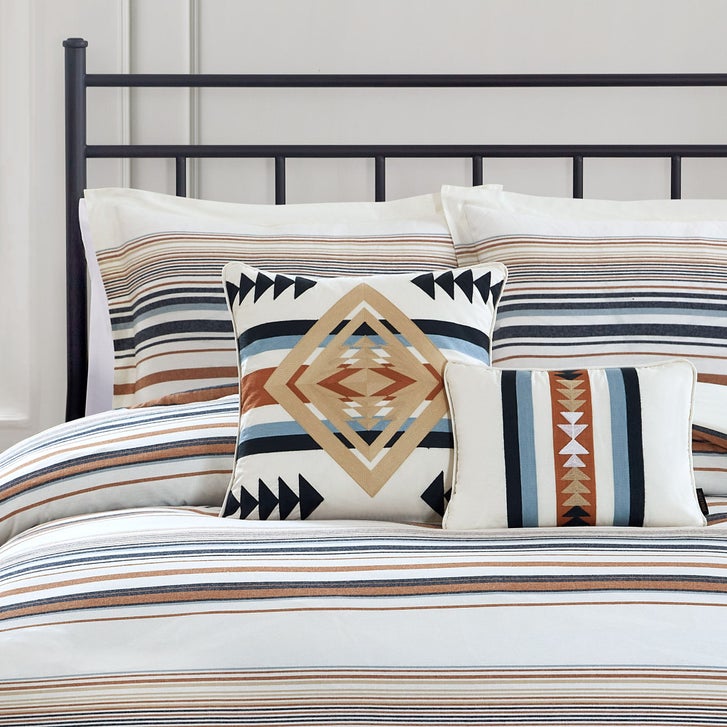 Pendleton Savanna Stripe 5-piece Comforter Set | Costco