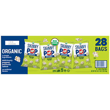 Skinny Pop Popcorn Organic