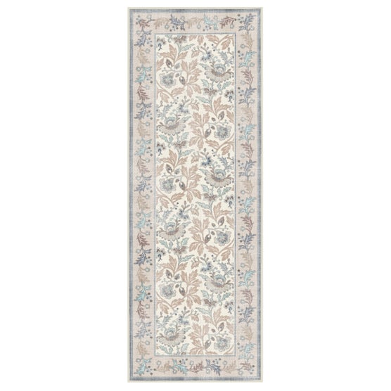 Ruggable Flatwoven Washable Maribel Runner Rug, 2'6