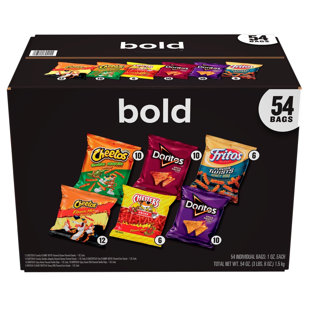 FARTIM 100g　5セット Frito-Lay Bold Mix, Variety Pack, 1 oz, 54 ct | Costco