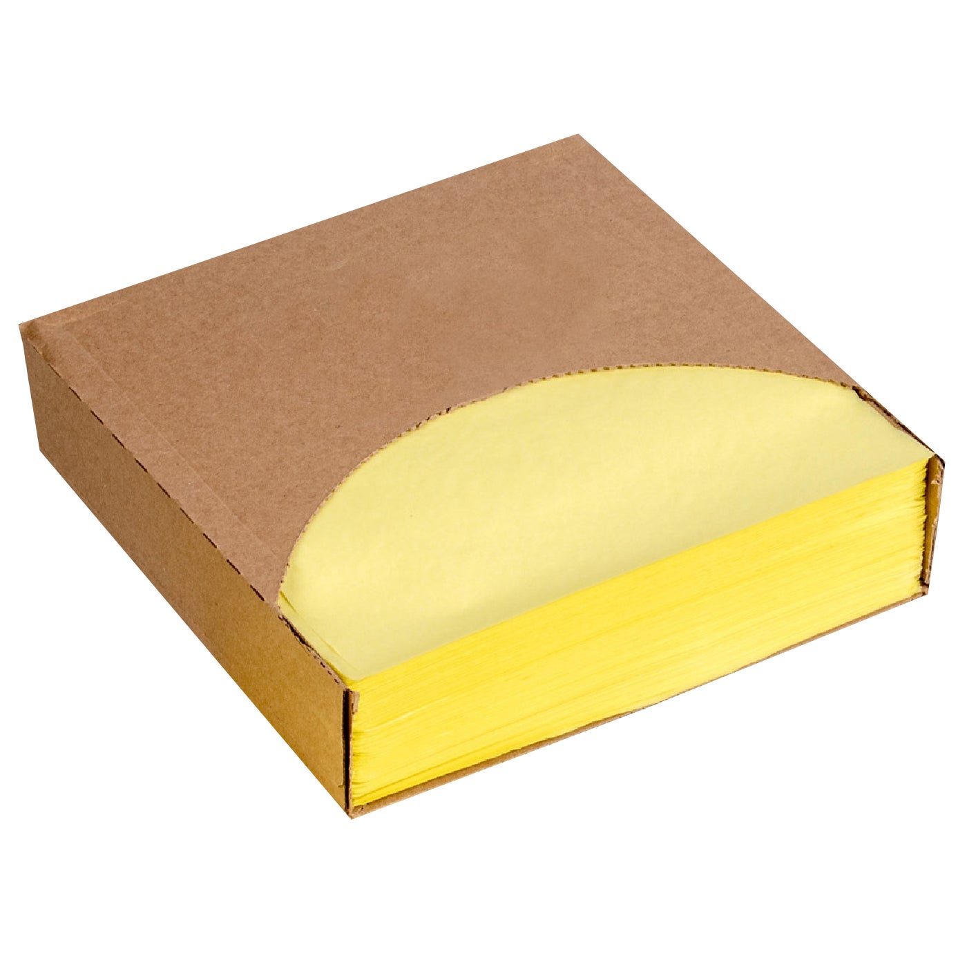 12" X 12" DELI WRAP YELLOW 1000 CT
