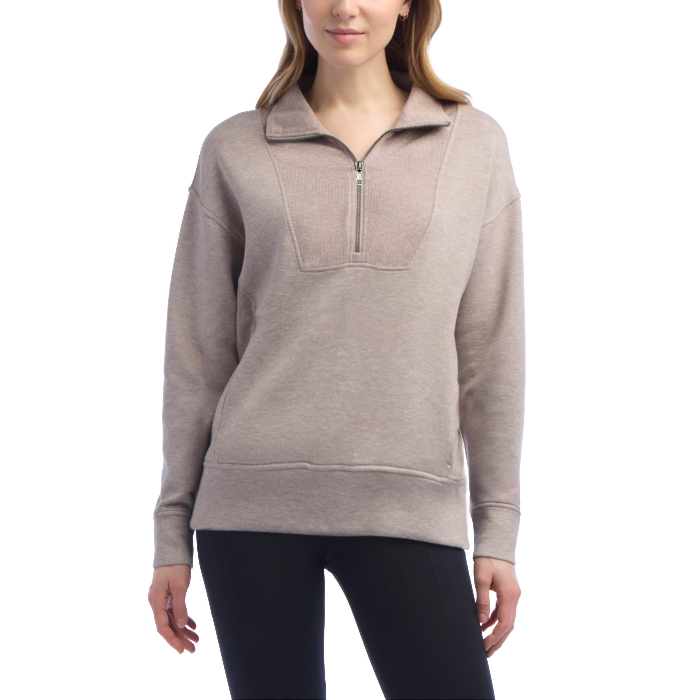 Danskin Women's Luxe Half Zip Pullover | Costco