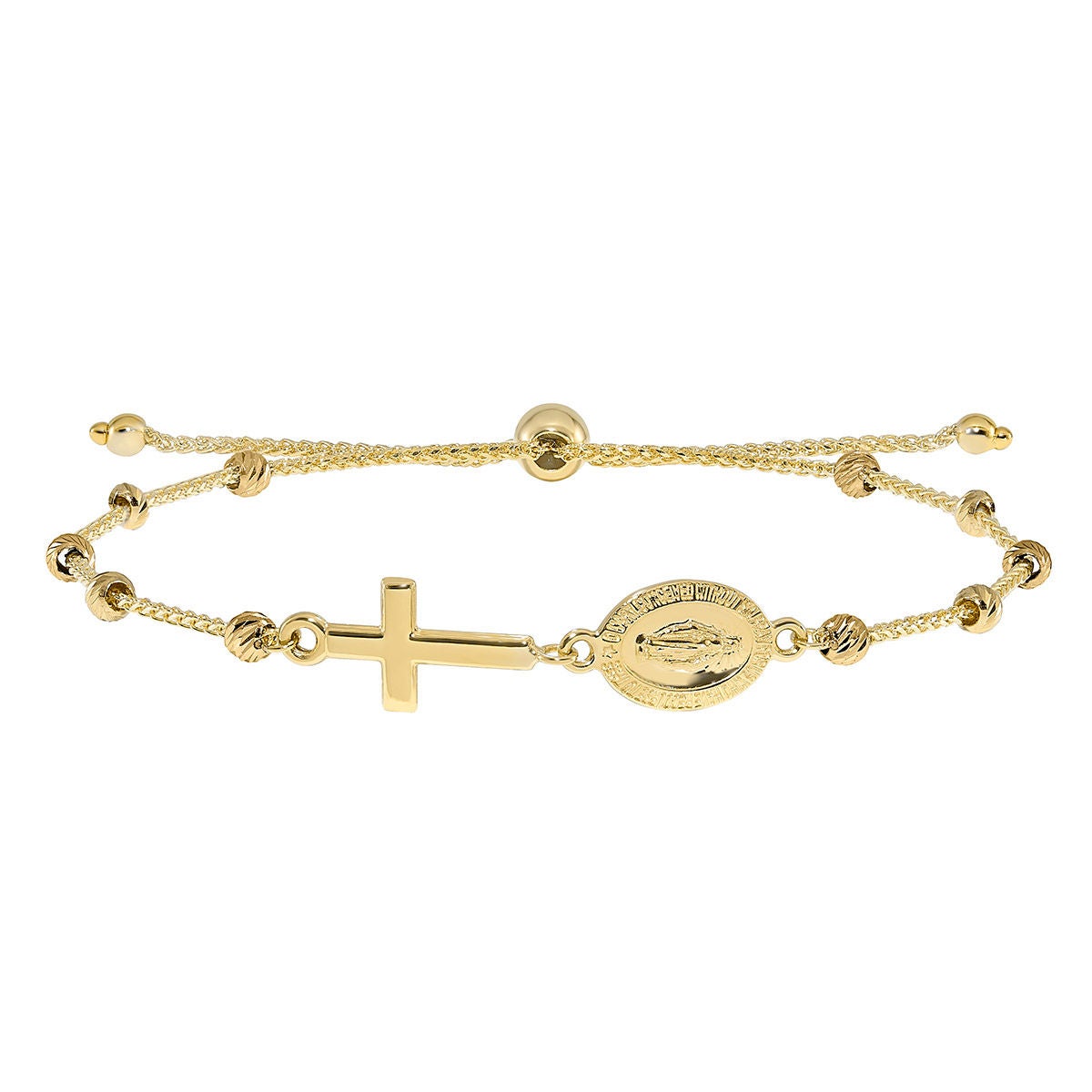 14kt Yellow Gold High Polish Rosary | Costco