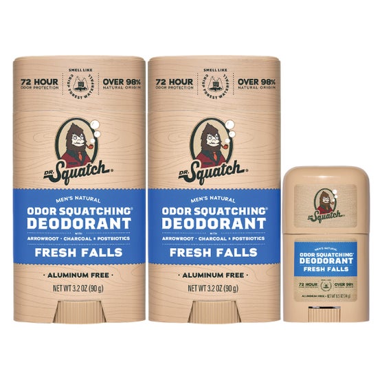 Dr. Squatch Fresh Falls Stick Deodorant Set | Costco